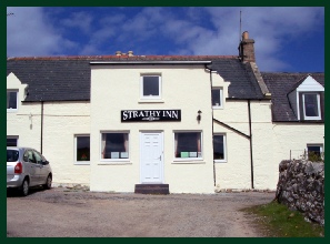 Easy to find and park the Inn is on the main Thurso to Durness Road